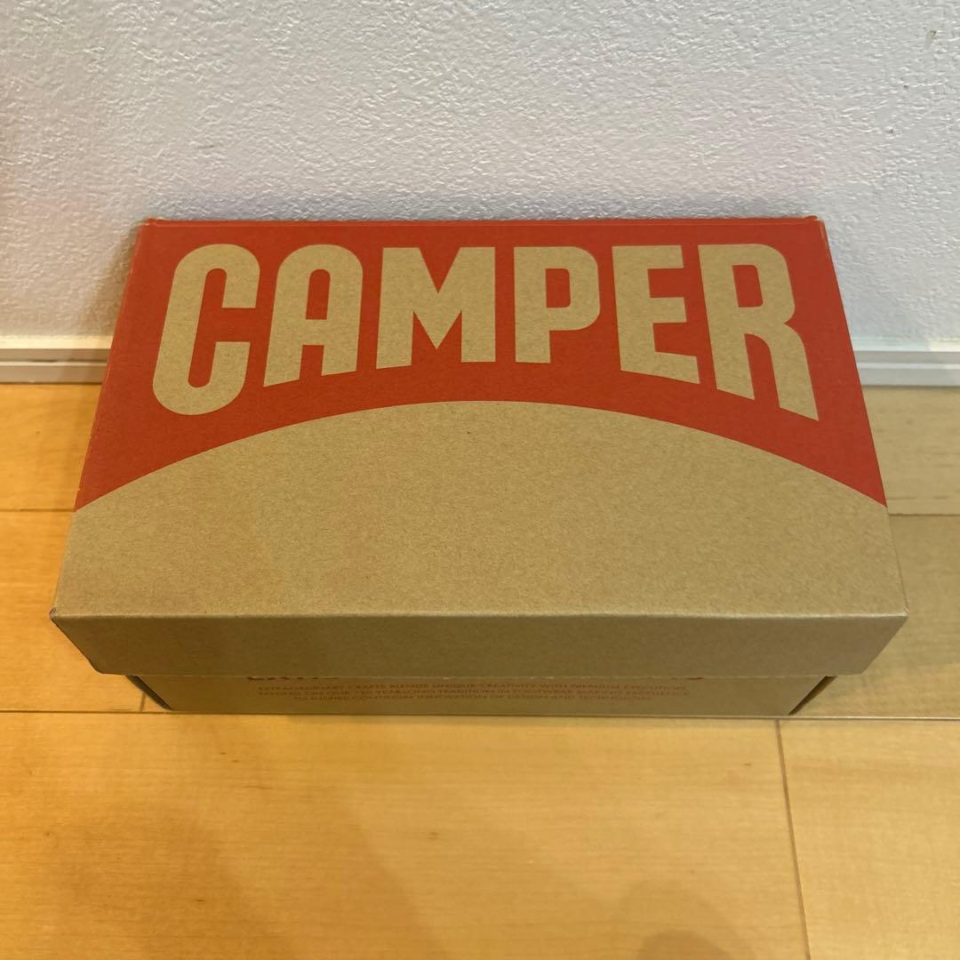 カンペール 紫色 スエードスニーカー CAMPER