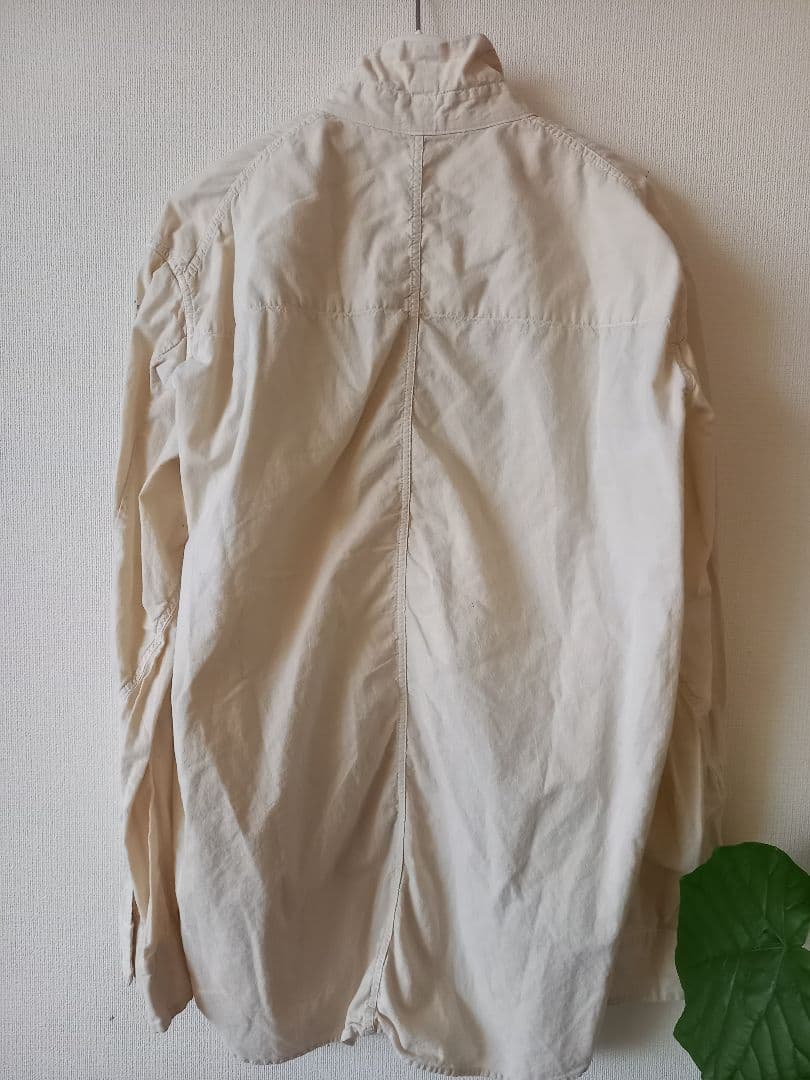 日*5様 2012ss初期ソロイスト☆ペイントハーフジップシャツ☆宮下期☆M