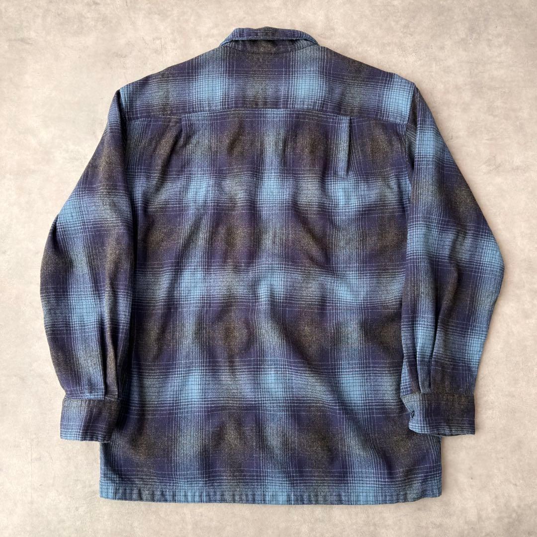 の*ん様 PENDLETON ペンドルトン ボードシャツ チェック 長袖 Mサイ