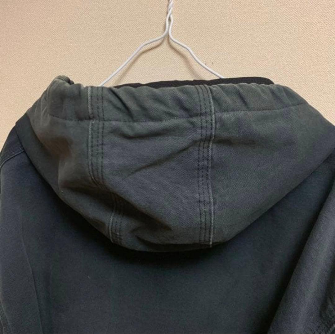 ☆カーハート☆USA製ダックジャケット　アクティブ　ビッグサイズ　フーディ　黒