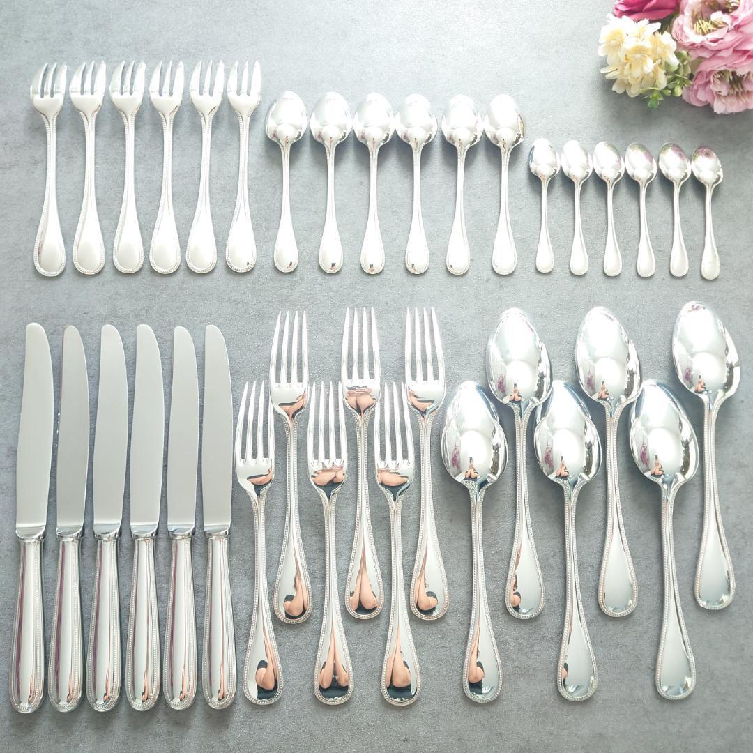 美品 クリストフル パール 36点