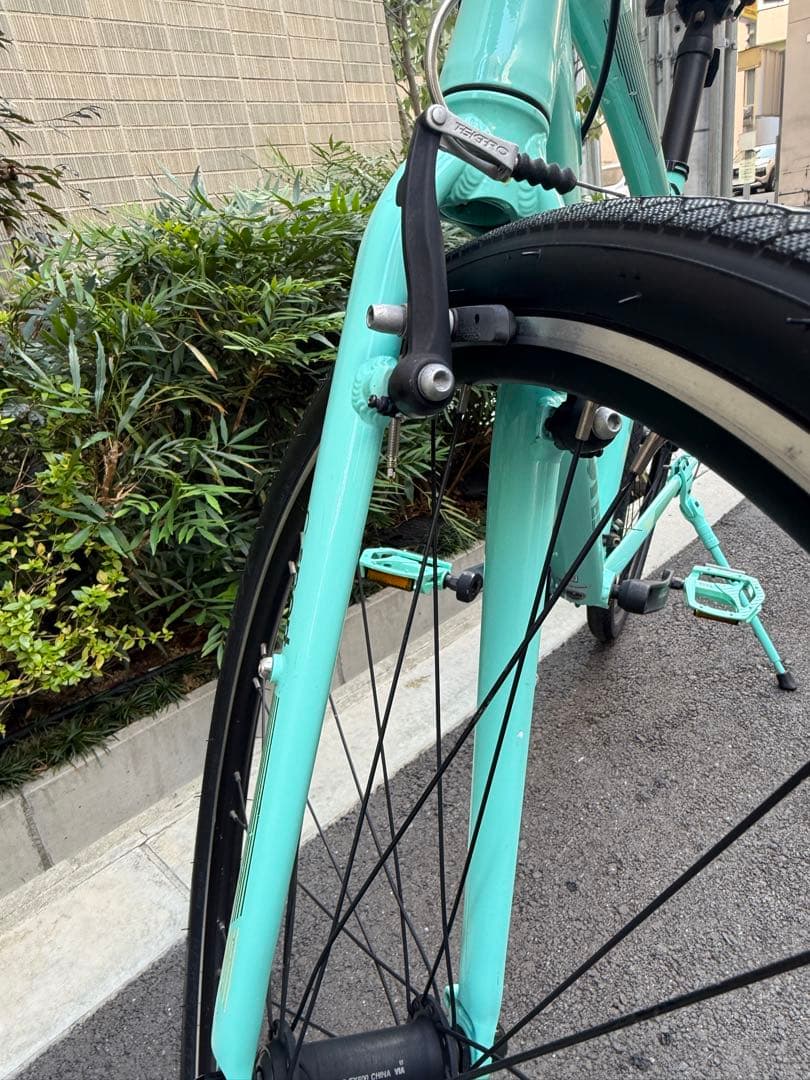 消耗品新品交換済み★ビアンキ C-SPORTS 1 クロスバイク　47サイズ