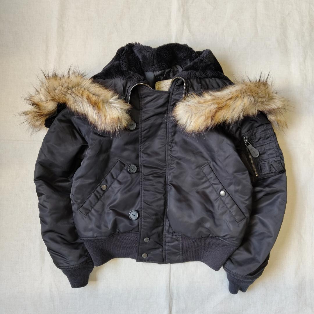 AVIREX N-2B フライトジャケット ブラック 黒 M