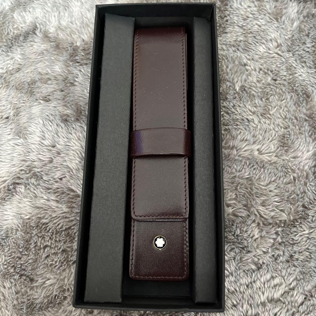 ヨ*ン様 Mont Blanc モンブラン　ボールペン　ケース付き　美品