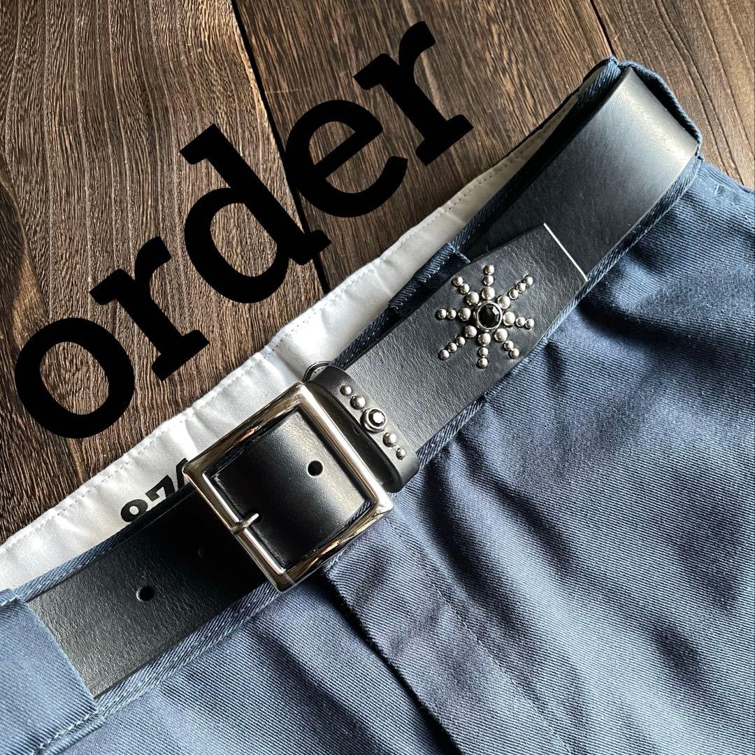 オーダー品　２点まとめ　ディッキーズ874専用ベルト　ウォレットチェーン4型