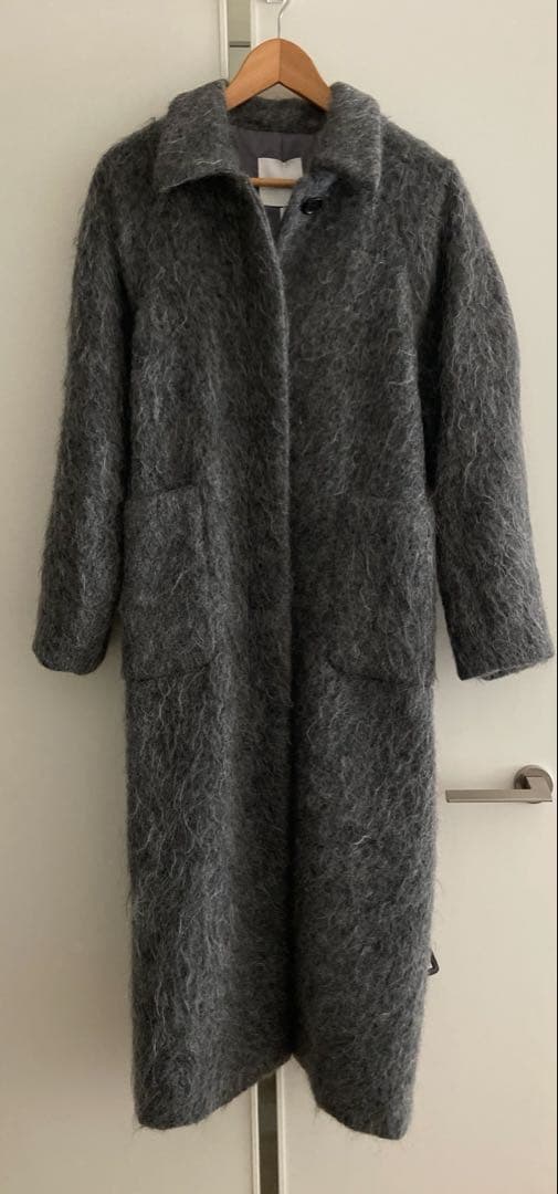 新品 CLANE LONG SHAGGY LADY MAXI COAT 24AW