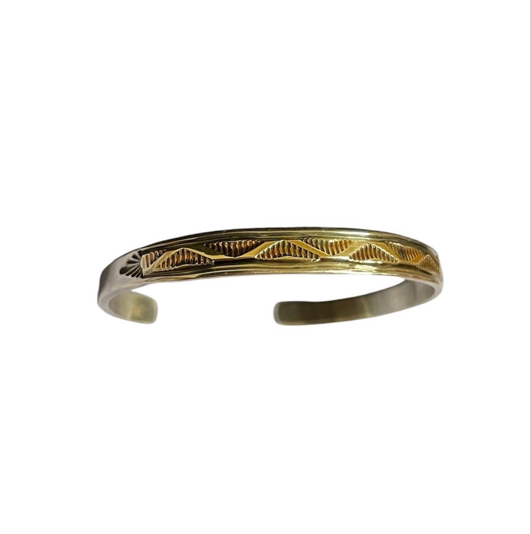 希少ブルースモーガン14K×SILVER バングル　即購入可