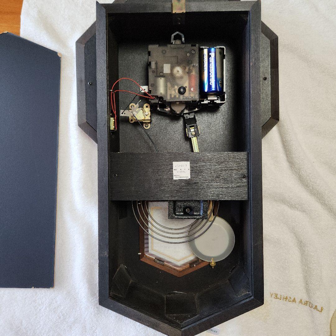 CITIZEN レギュレーター掛時計 ブラウン　振り子時計　シチズン　柱時計