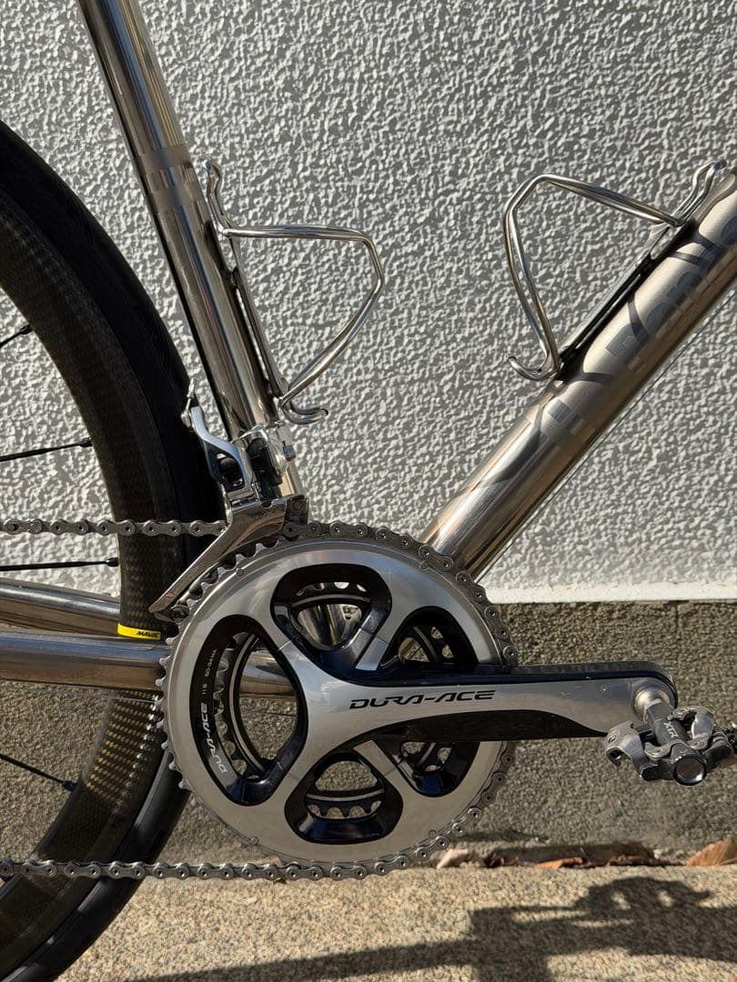 Panasonic チタンロードバイク デュラエース　MAVIC SLR40