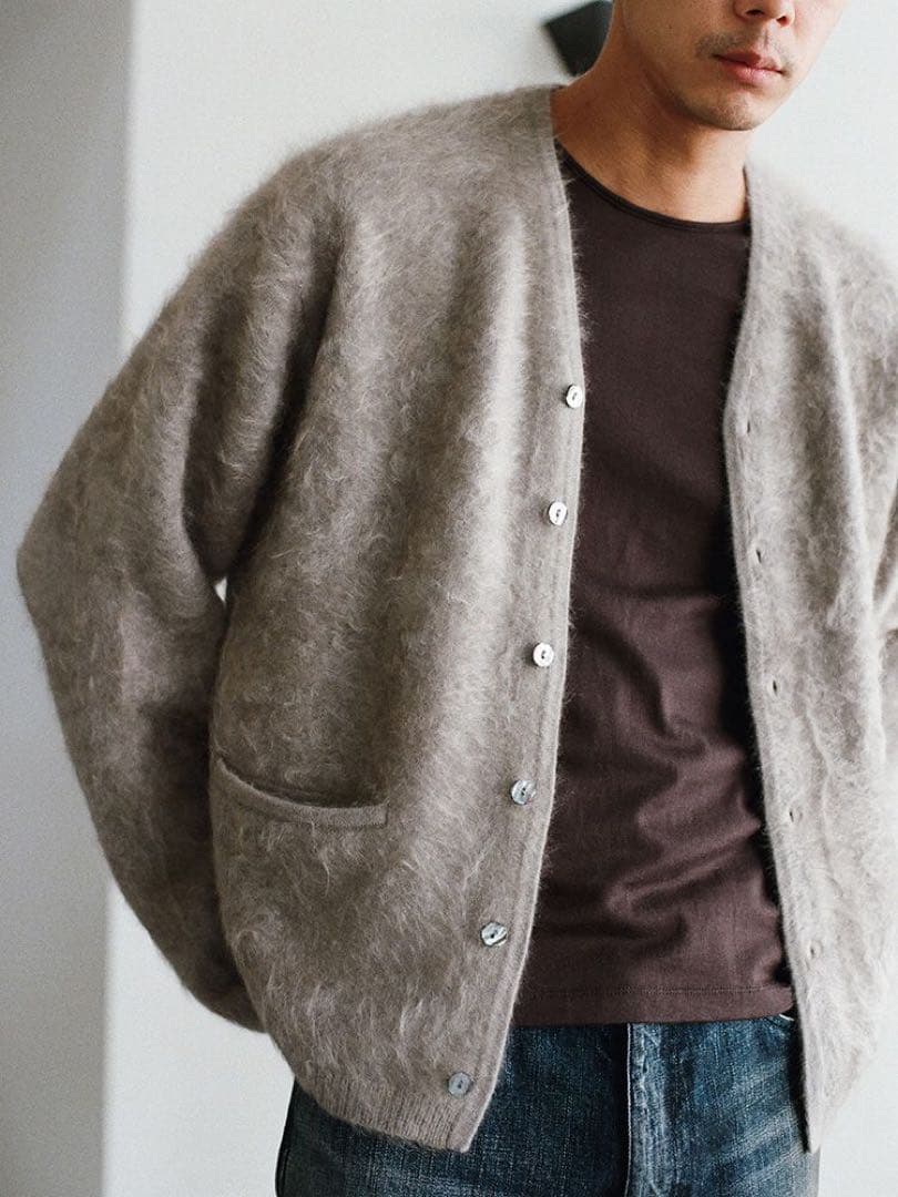 トップス Cashmere Fur Cardigan