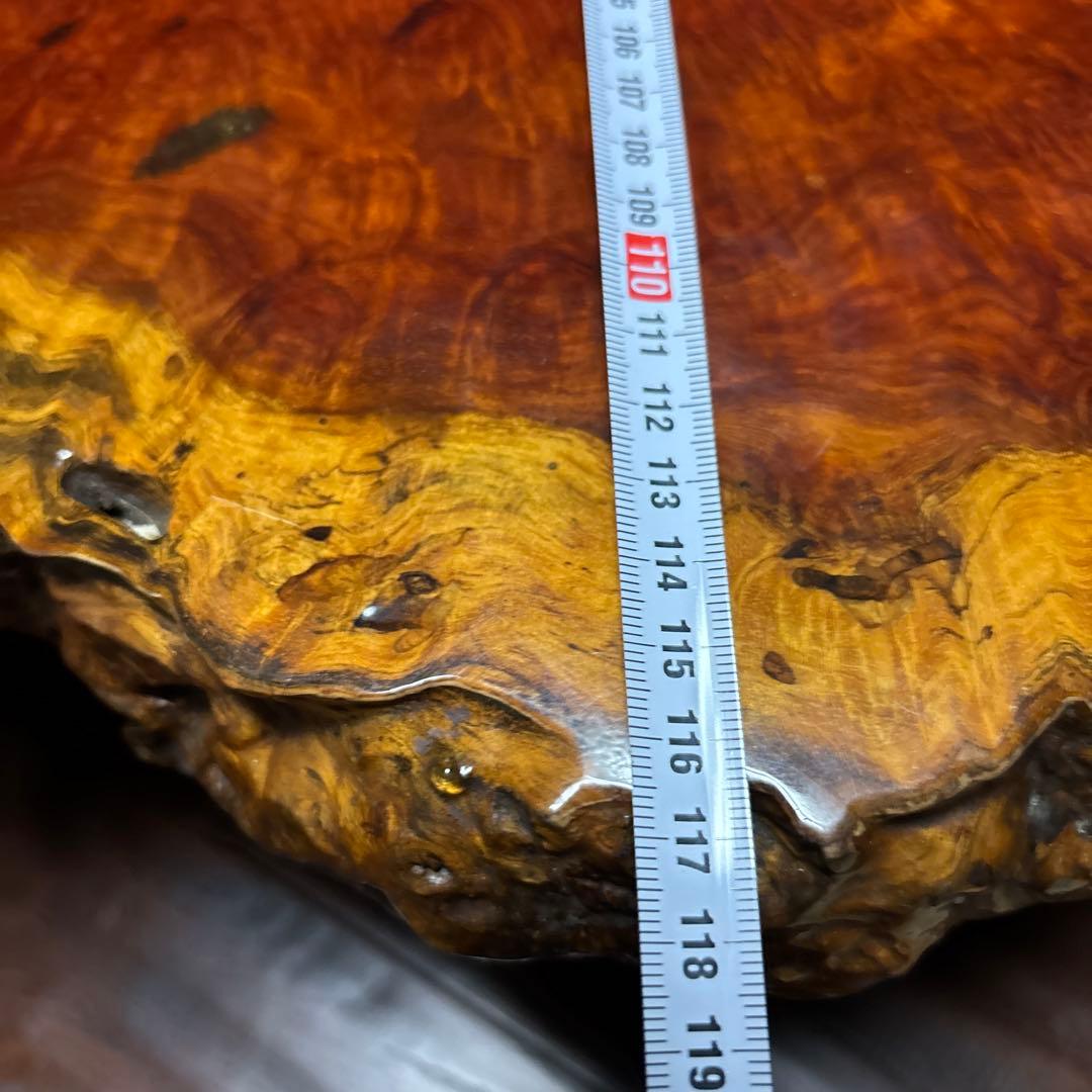 花梨の座卓（一枚もの）