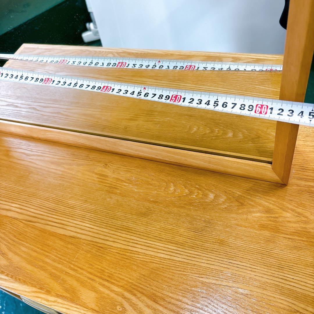 [送料設置込み】美容室 ドレッサー 片面 サロン 鏡台 木製