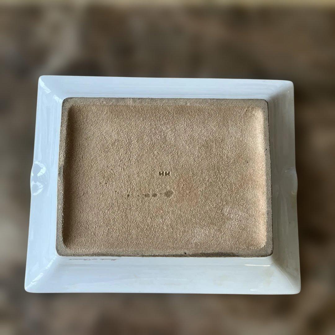 未使用■ HERMES エルメス 魚柄 灰皿 アッシュトレイ