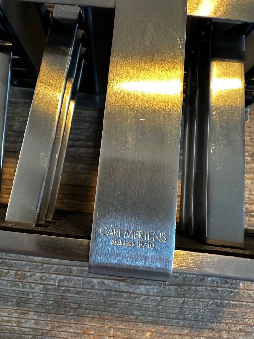 カールメルテンス　カトラリーセット　スタンド付