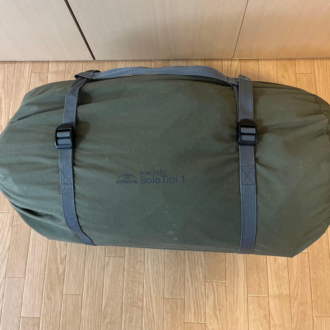 まぁBUNDOK ソロティピー1TC BDK-75TC カーキ