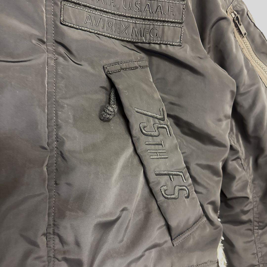 AVIREX アヴィレックス　タイガーシャークス　フライトジャケット　N-3B