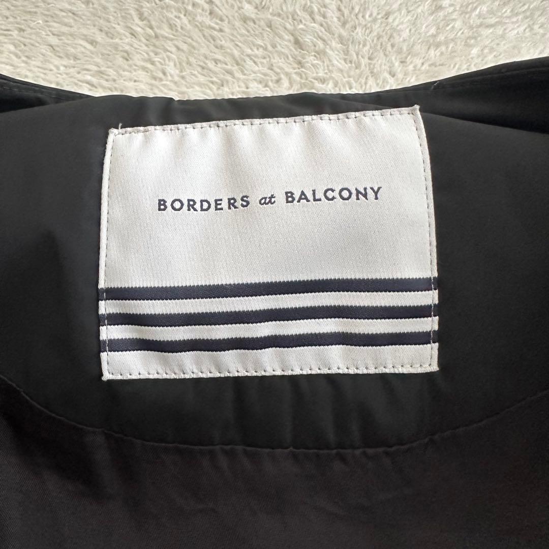 美品　DOUBLE BUTTONED DOWN SHORT COAT 38 黒