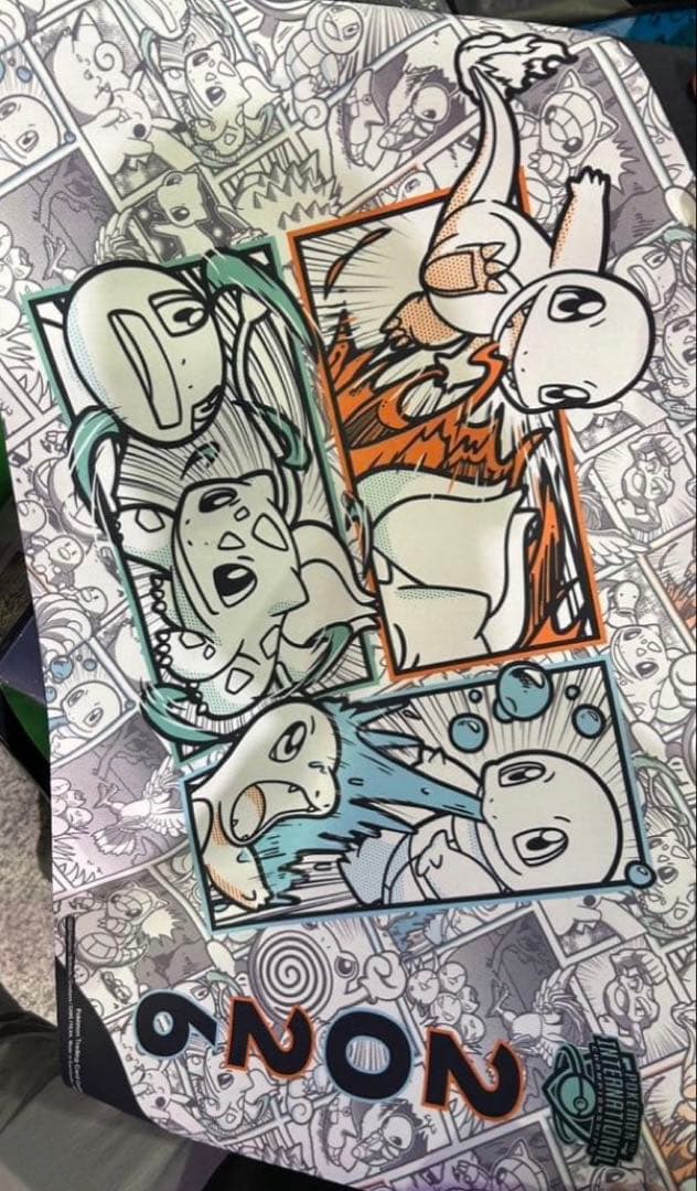 ポケモンセンター限定 プレイマットEUIC ロンドン 御三家