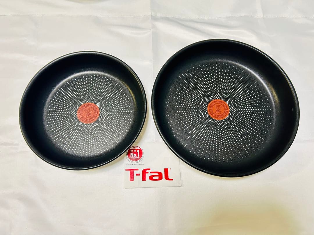 【新品迅速発送】t-fal グレース　フライパン　ステンレス最高峰　IH対応2点