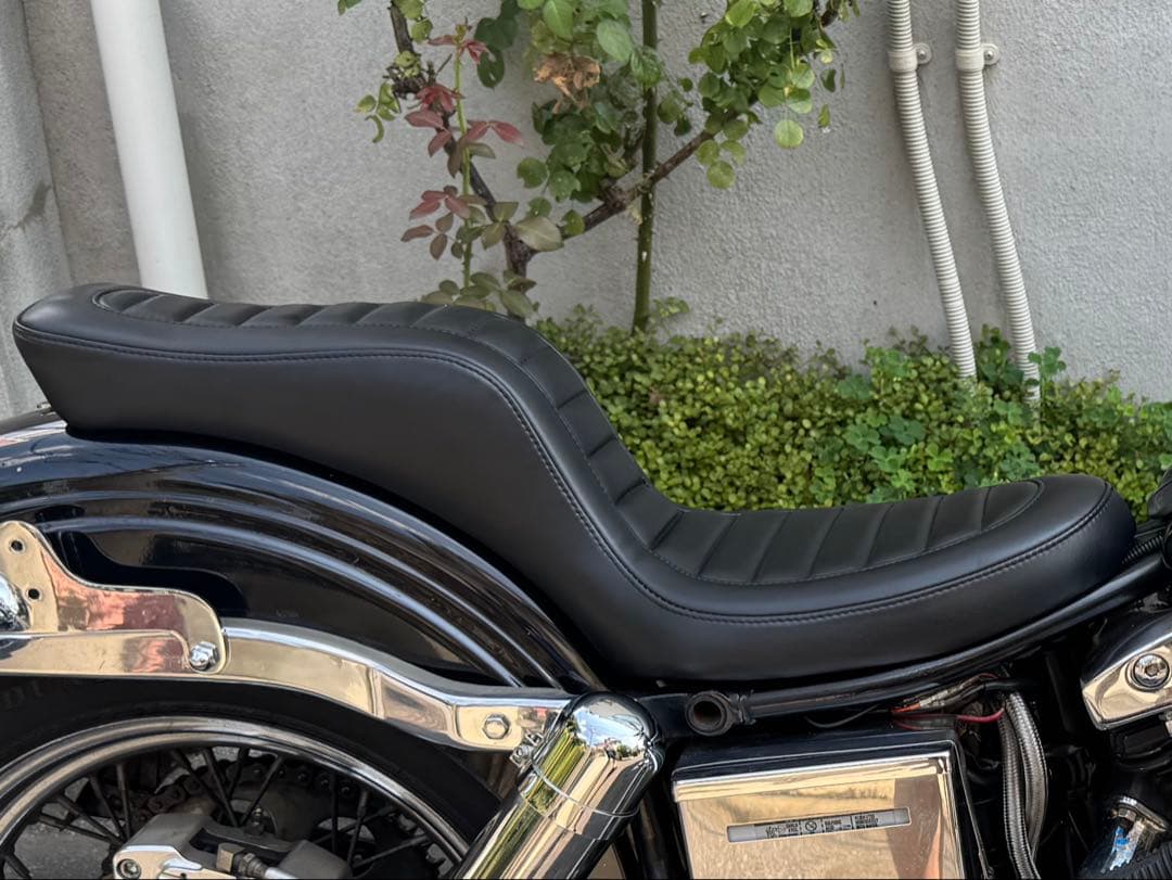 ハードライド　4速フレーム用シート　本革張り