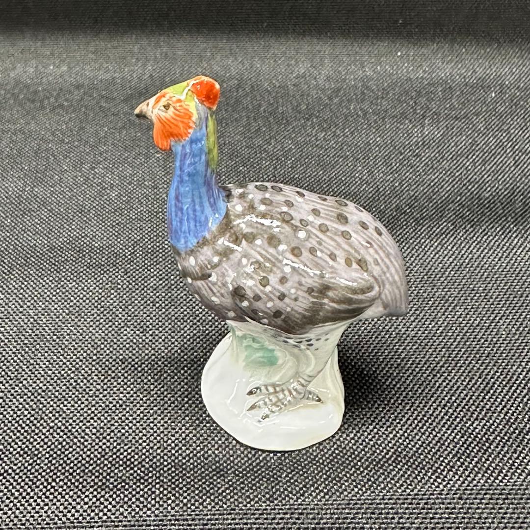 【USED】マイセン　meissen 置物　飾り　陶器　キジ　雉　小物