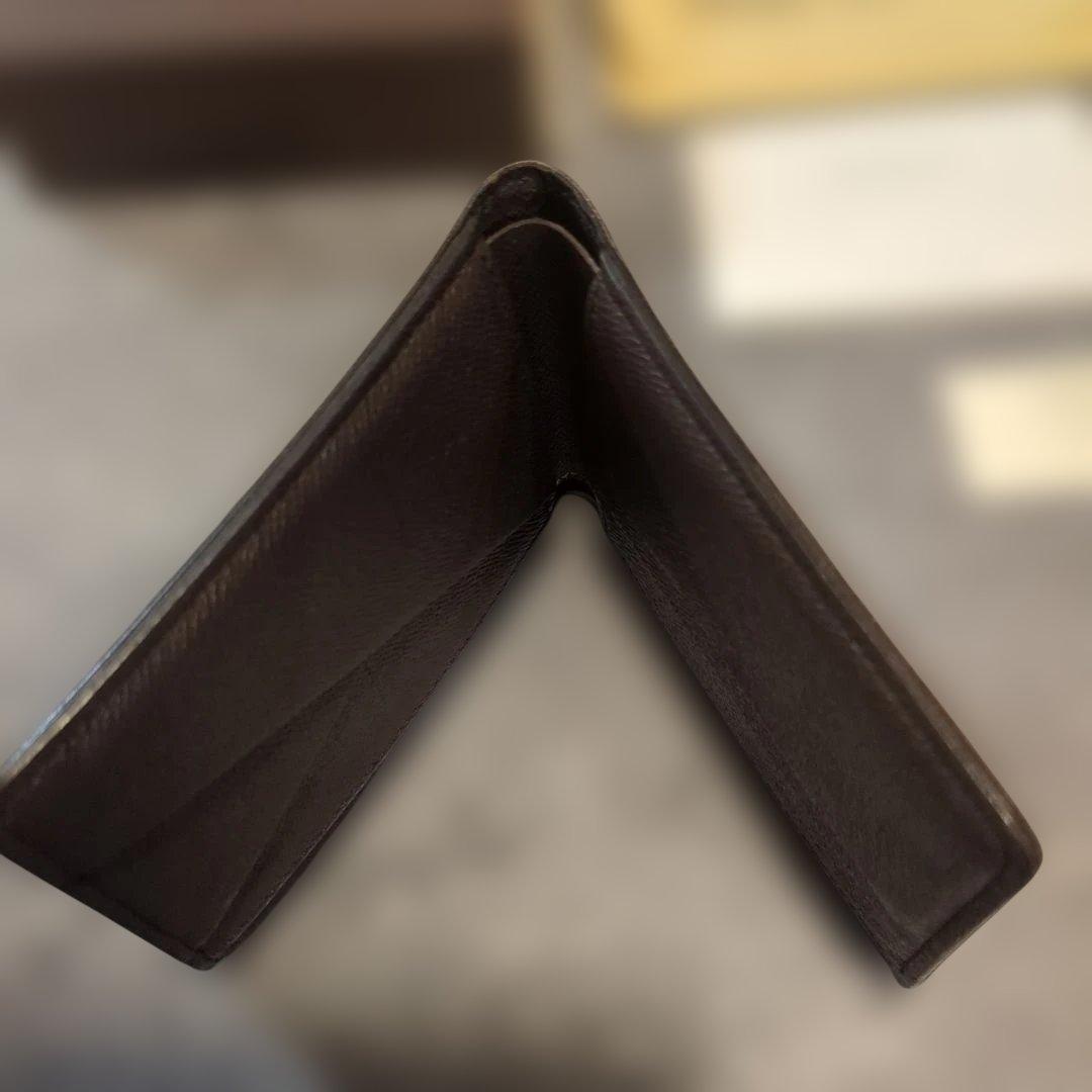 美品✨️ルイヴィトン ダミエ⭐️N60895 二つ折り財布⭐️箱・保存袋付