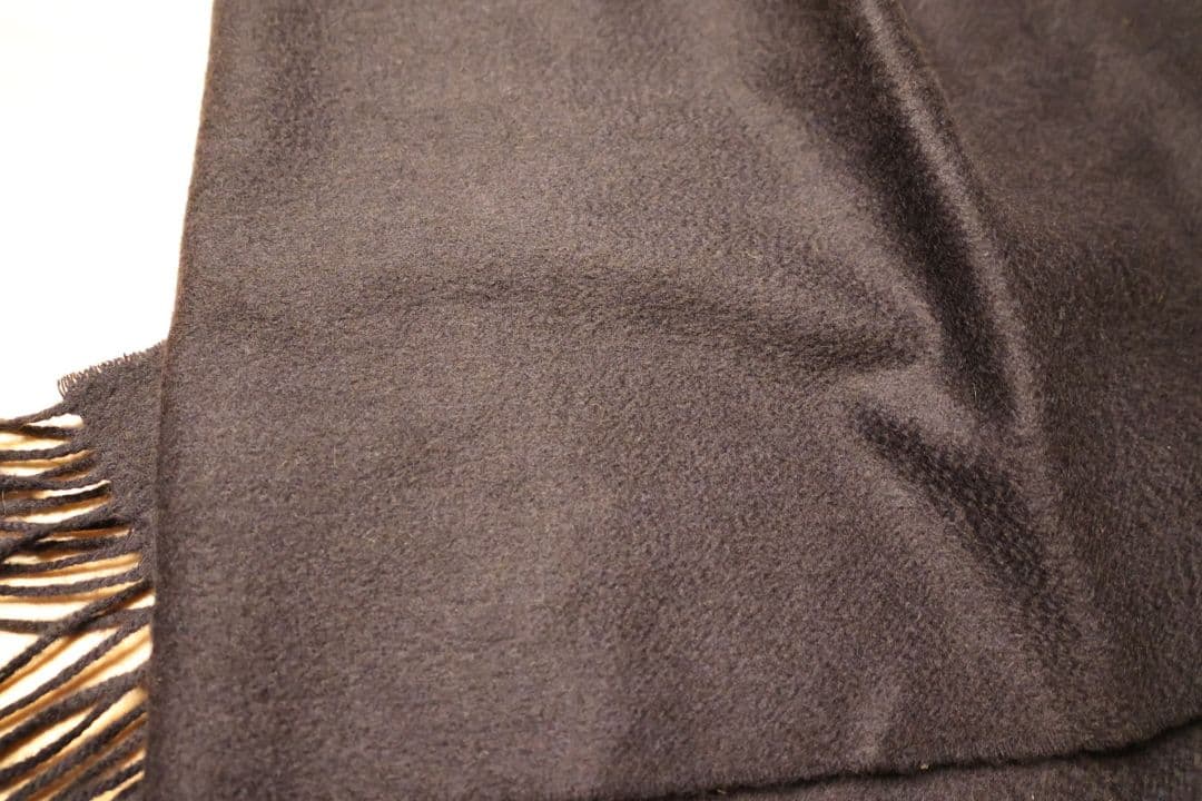 Johnstons of Elgin ジョンストンズ 100%カシミヤマフラー