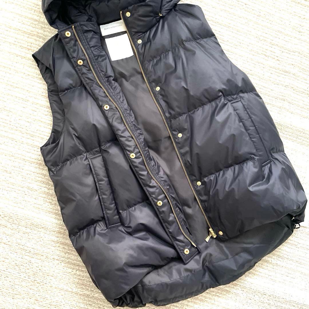新品タグ付き　¥36,300 バンヤードストーム　フーディーダウンベスト【撥水】