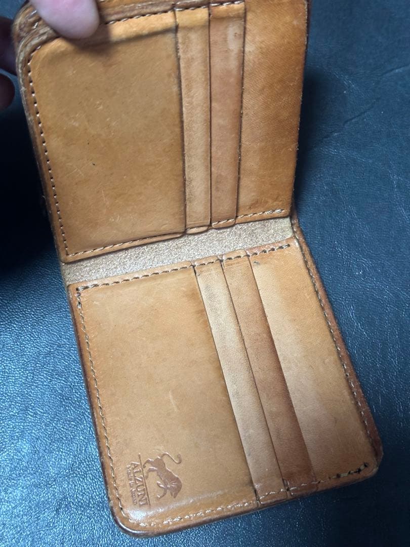 ALZUNI エキゾチックレザー　カスタムウォレット