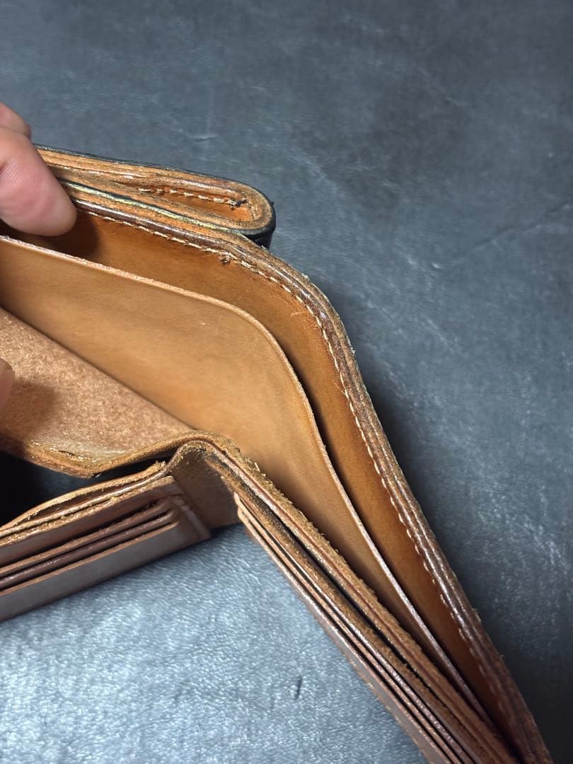 ALZUNI エキゾチックレザー　カスタムウォレット