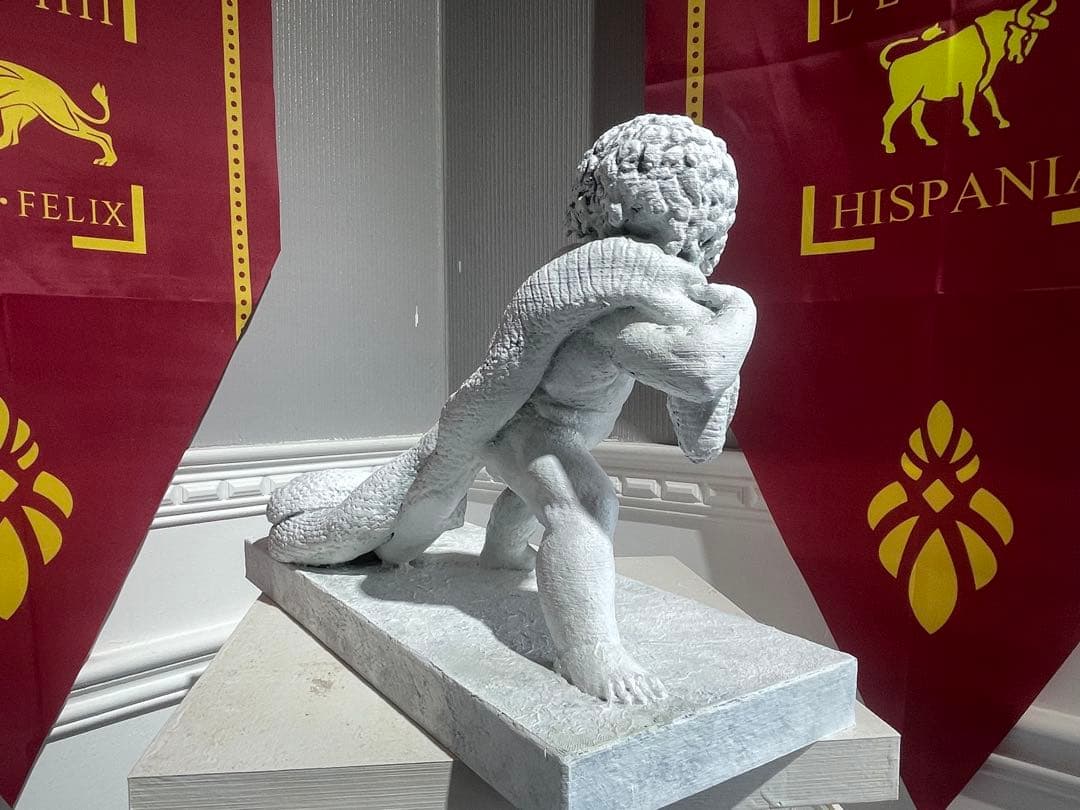 赤ちゃんヘラクレスが蛇を絞め殺す Hercules 40х27сm