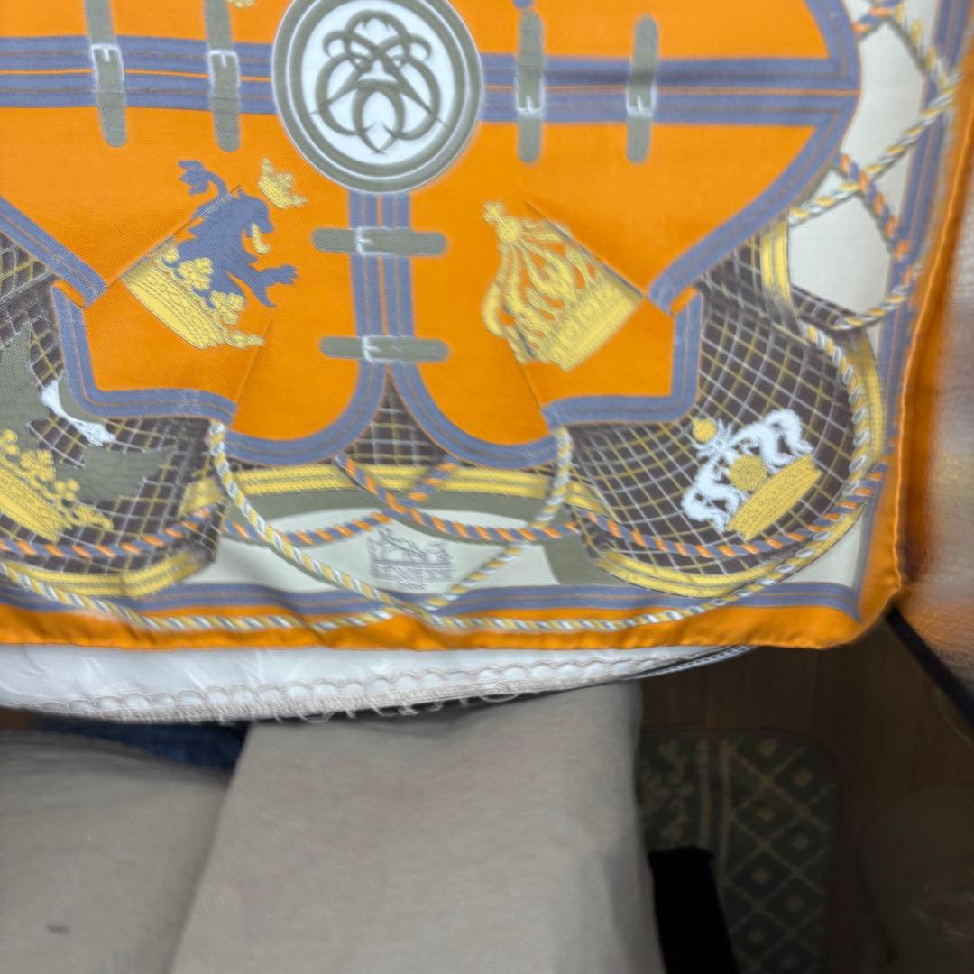 hi HERMES エルメス 45 スカーフ GRANDE TENUE