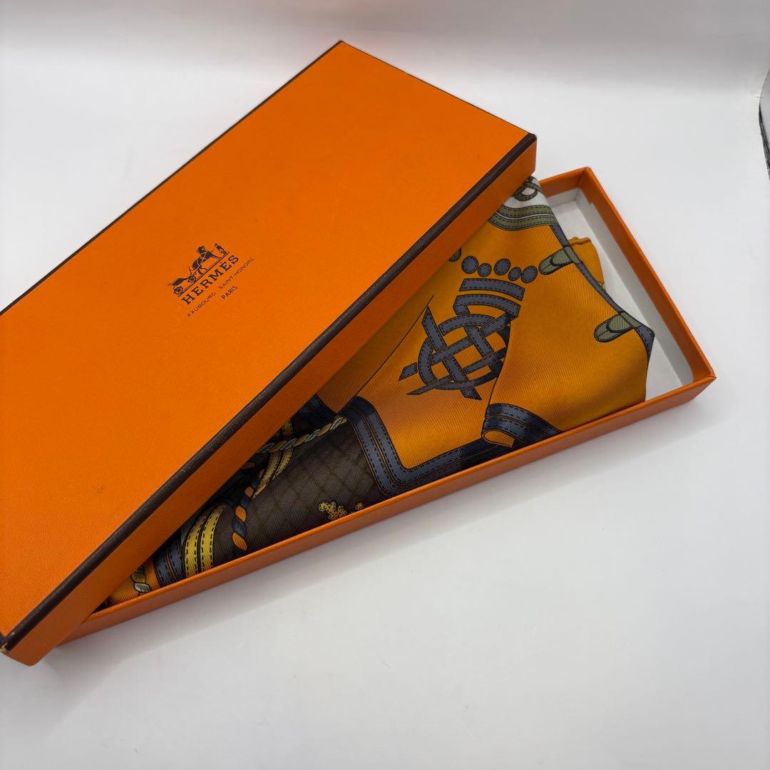 hi HERMES エルメス 45 スカーフ GRANDE TENUE