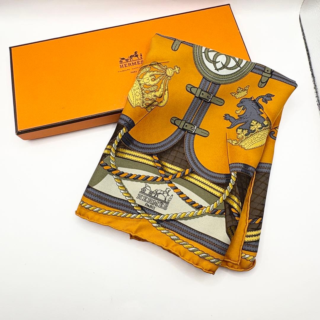 hi HERMES エルメス 45 スカーフ GRANDE TENUE