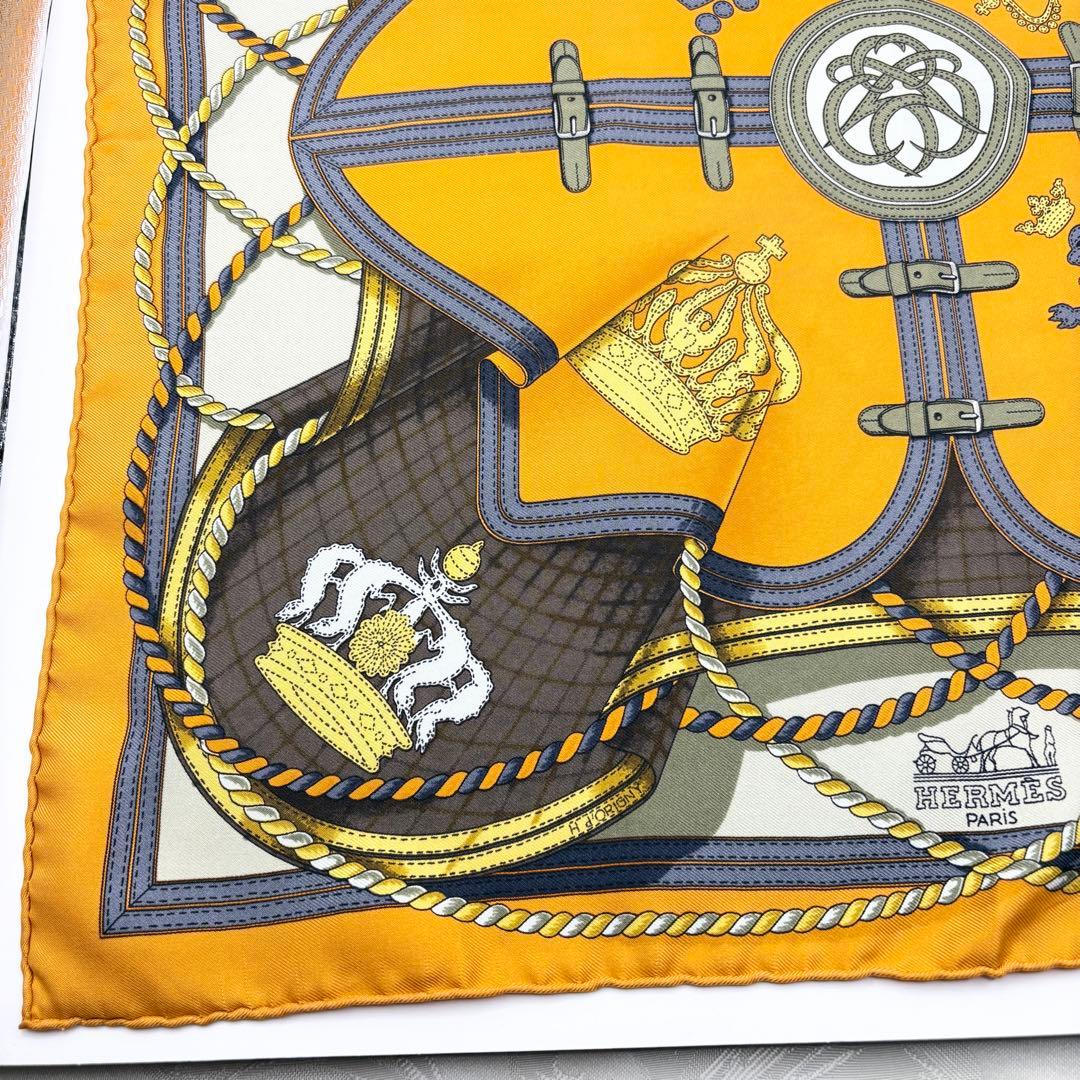 hi HERMES エルメス 45 スカーフ GRANDE TENUE