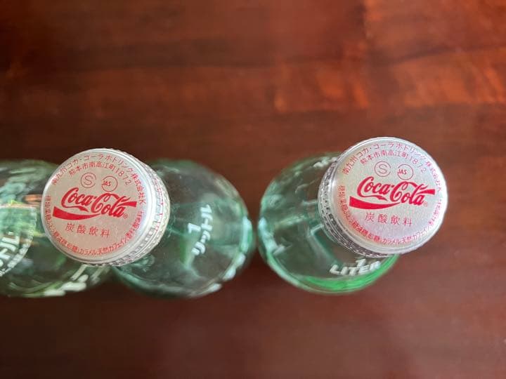 コカコーラ1Lリユース瓶　4本セット