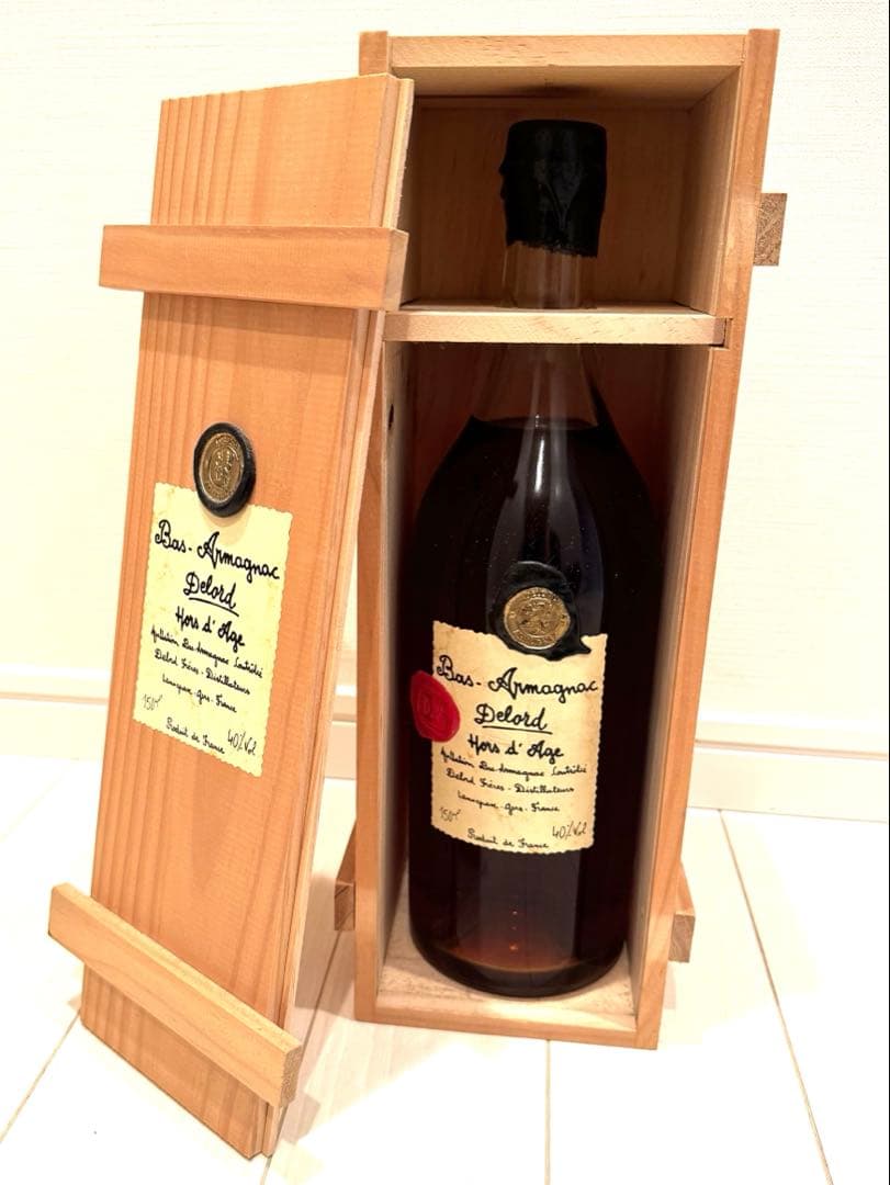 フランス産 Bars Armagnac Delord Hors d’age