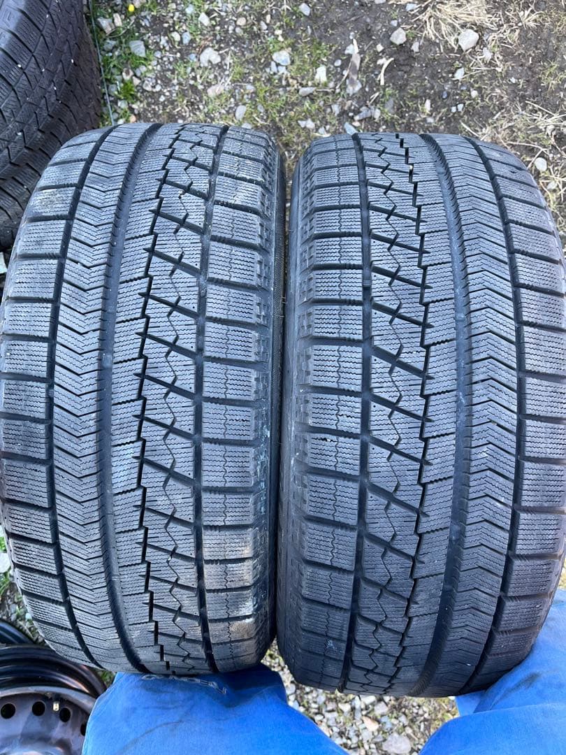 2本 バリ山 BRIDGESTONE vrx 215/50r17 16年製