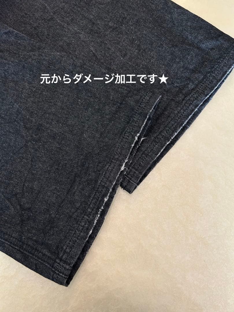 美品★ HIGH WAIST WIDE SUSPENDERS PANTS