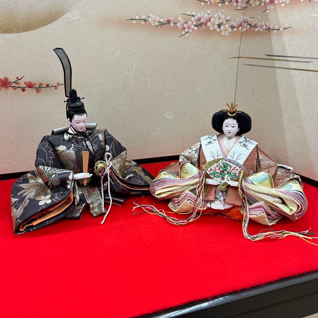 【349】ひな祭り＊雛人形＊親王揃い+おまけ