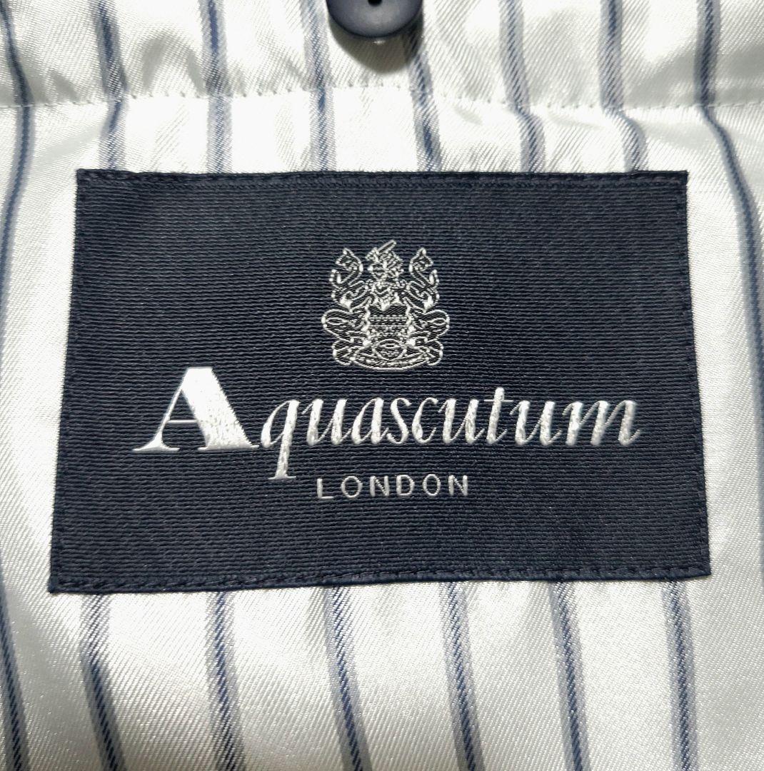 【現行品 3WAY】アクアスキュータム　トレンチコート ライナー クラブチェック