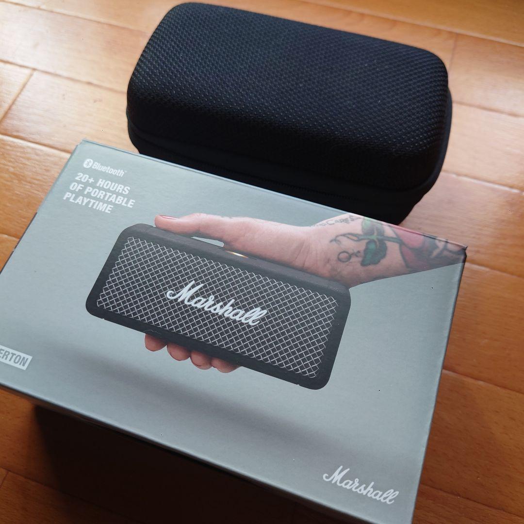 【正規品】Marshall Emberton スピーカー ケース付き 【美品】