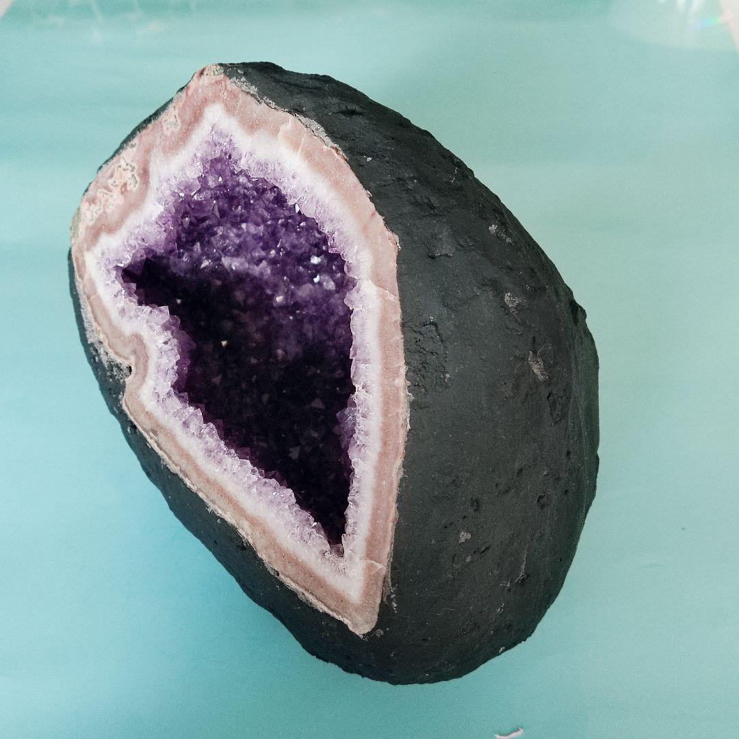 パワーストーン　天然石　アメジスト　ドーム　2.9kg　No.801
