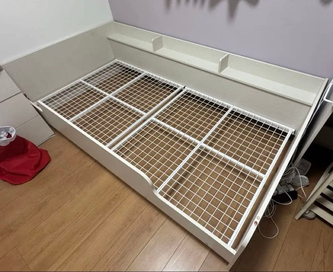 【期間限定値下げ】ニトリ システムベッド ホワイト