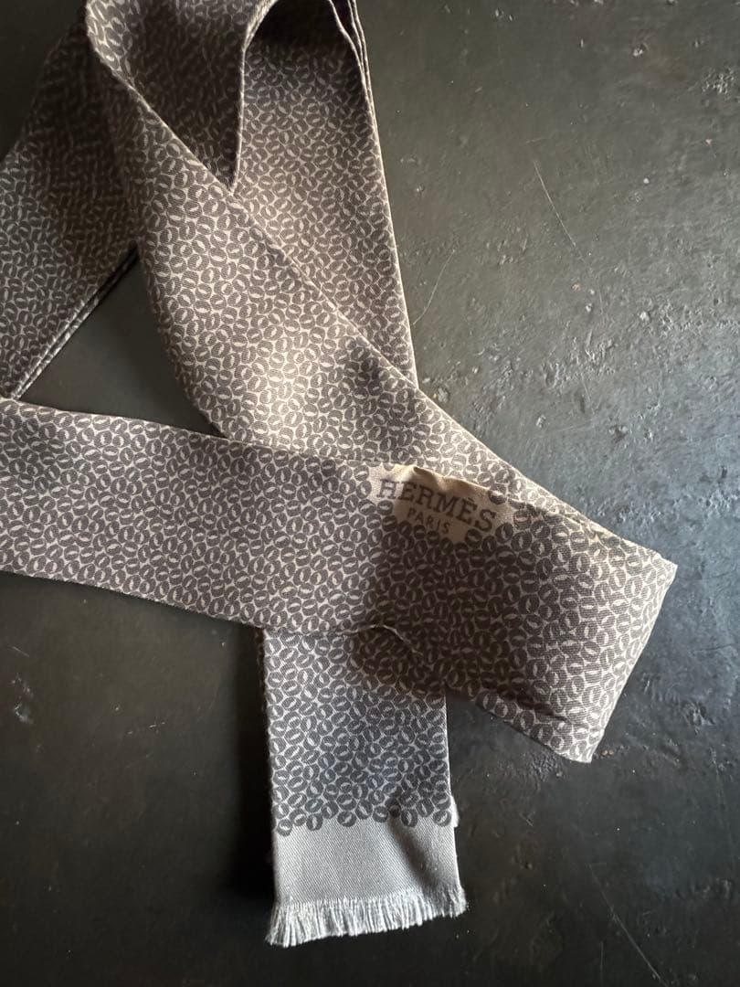 【最終価格】【レア品】HERMES エルメス スカーフネクタイ