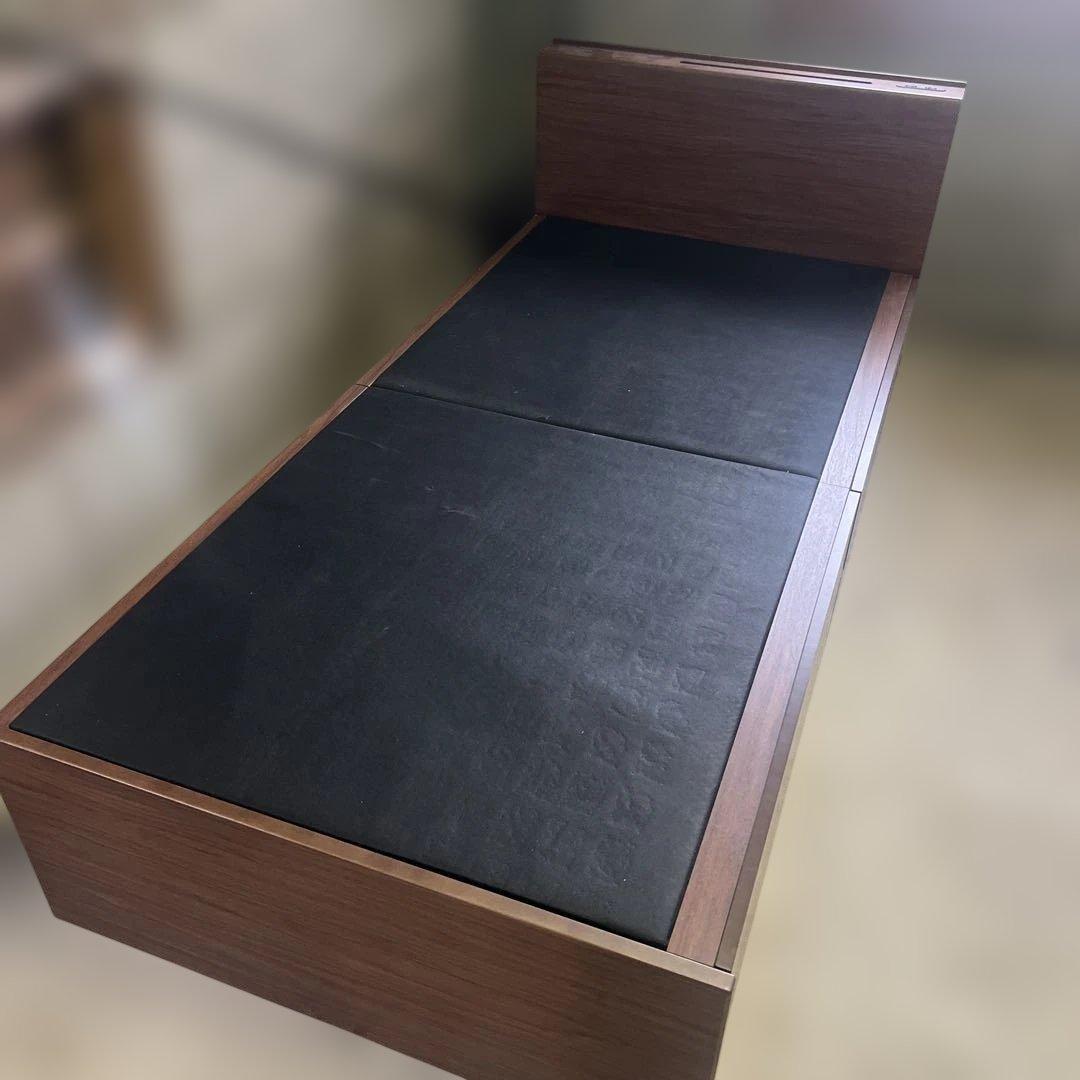 ニトリ ベッドフレーム シングルベッド チェストベッド シグナル