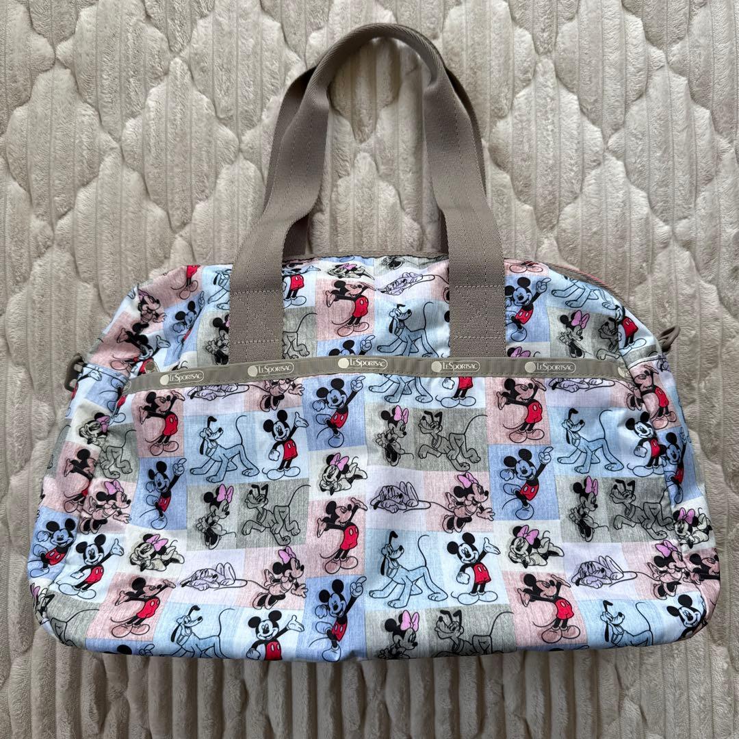 【希少】【新品】レスポートサック×ディズニー コラボ キャリーオン ボストン