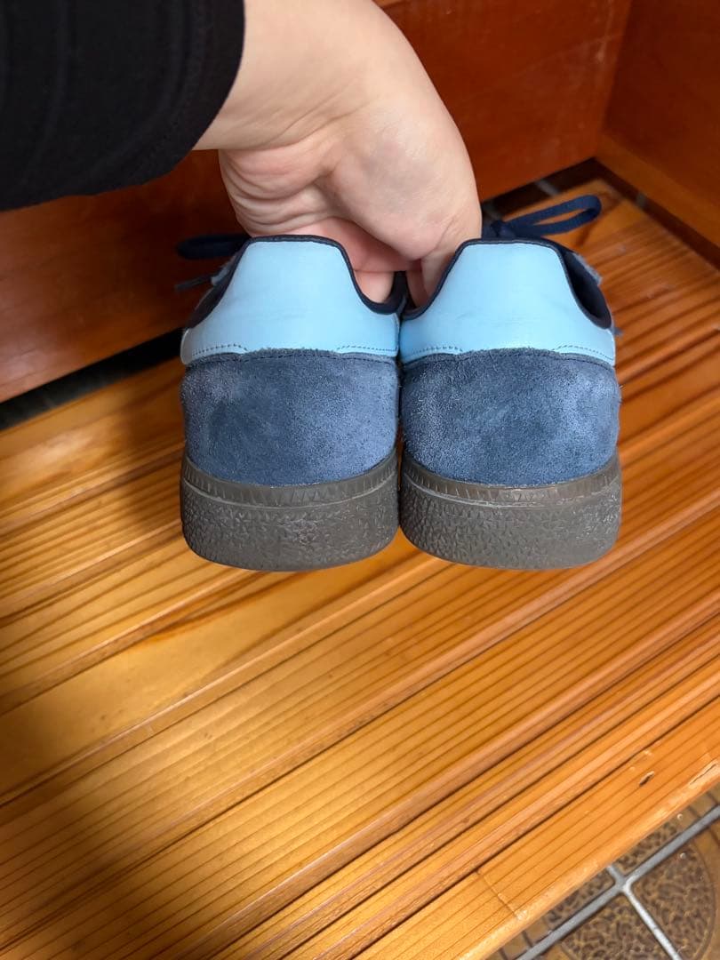 【大人気】Adidas spezial スニーカー　ネイビー　スウェード　24