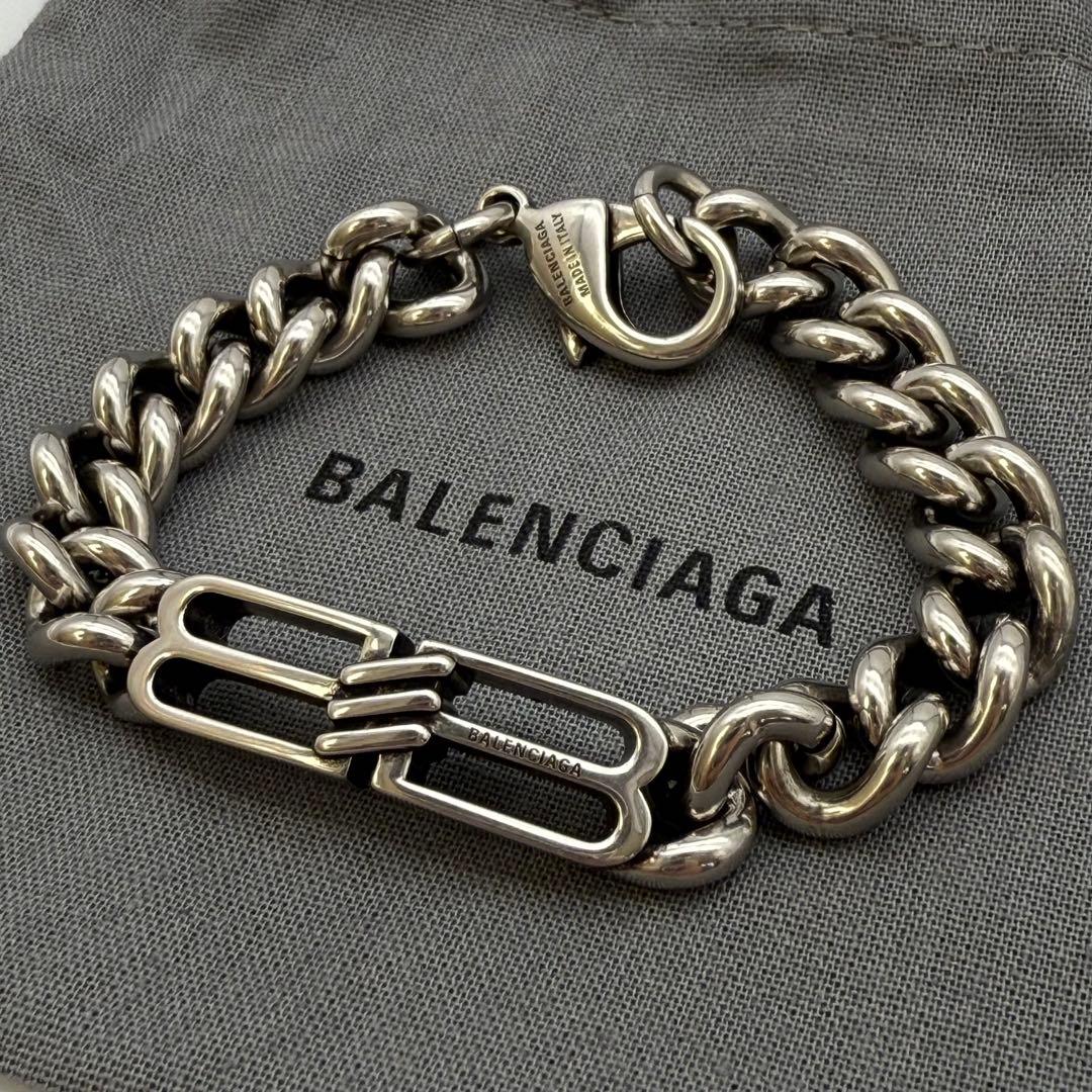 BALENCIAGA BB ICON GOURMETTE ブレスレット