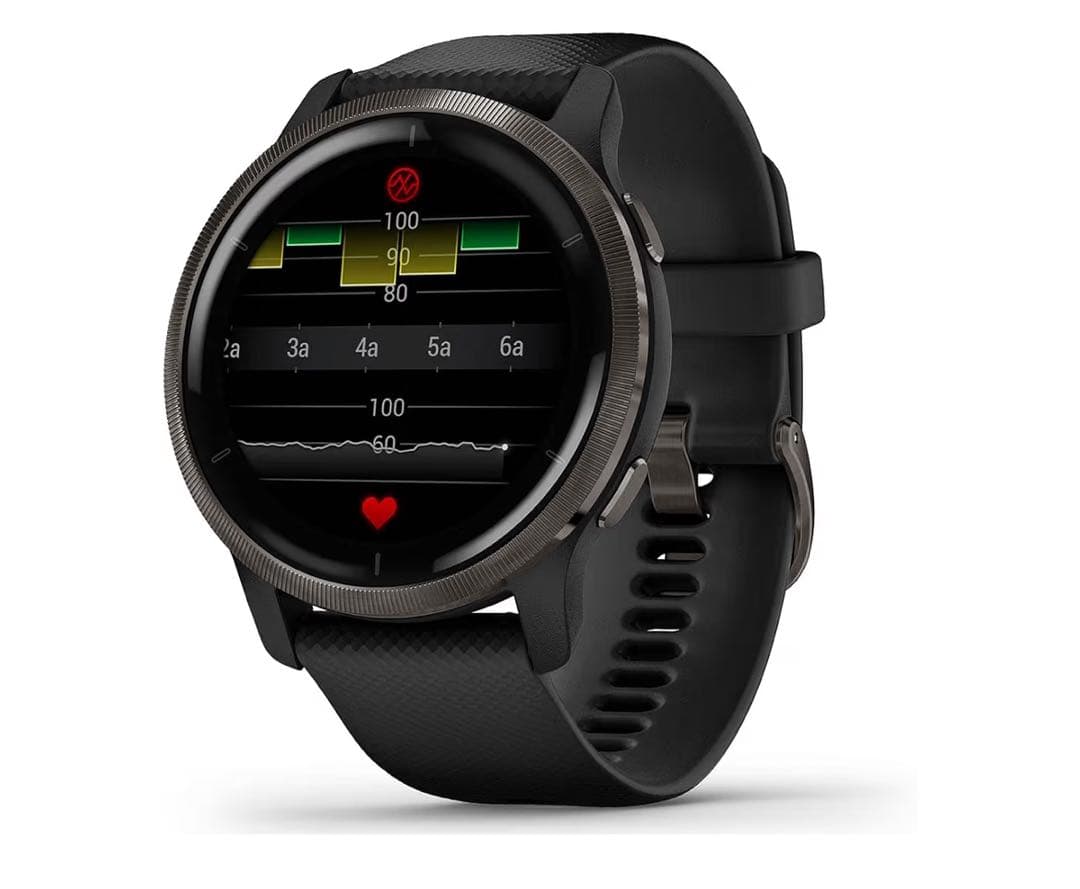 ウォーキング・ランニングウェア GARMIN VENU2 BLACK